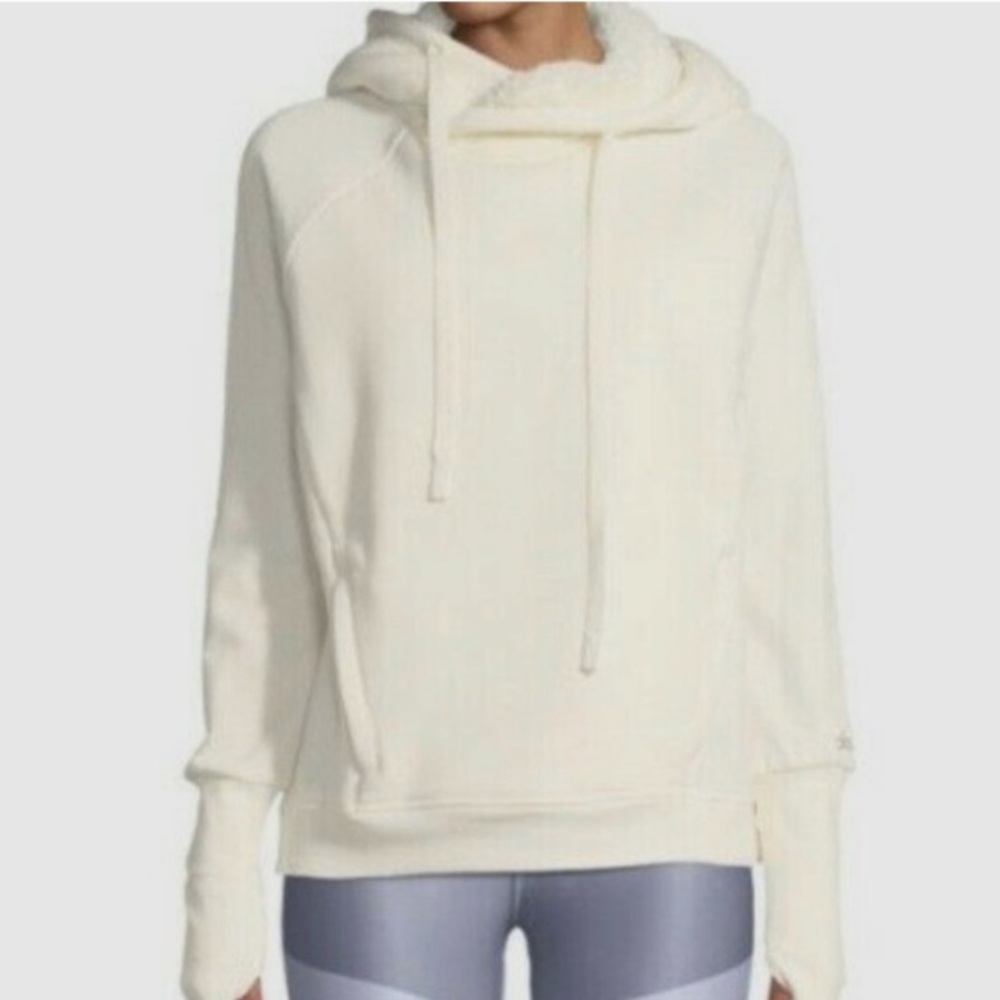 ALO Yoga Heat Up 🔥 Fleece Hoodie Sweatshirt - Picture 2 of 6